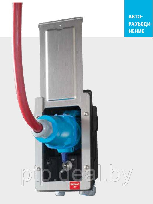 Разъём электроснабжения автомобилей с подачей сжатого воздуха и авторазъединением Marechal серии Rettbox - фото 1 - id-p179924946