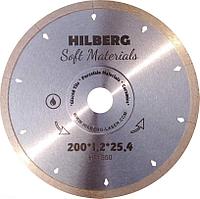Диск алмазный 200мм Hilberg Сплошной Ультратонкий Hyper Thin