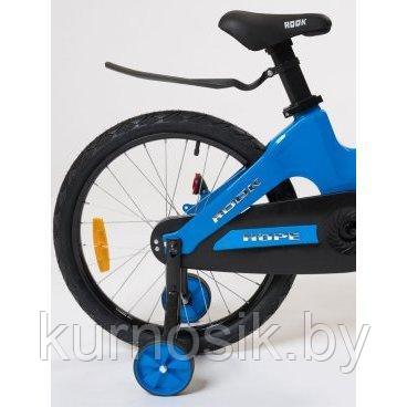 Детский велосипед ROOK "HOPE" магниевый сплав 18" синий - фото 2 - id-p179927239
