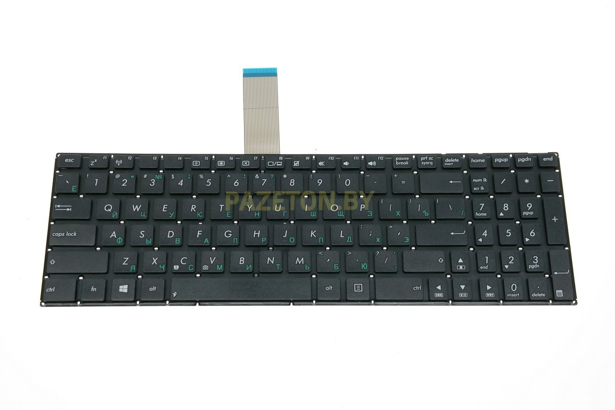 Клавиатура для ноутбука Asus x552l x552la x552lav x552ld черная - фото 1 - id-p179931715