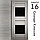 Межкомнатная дверь "АМАТИ" 16ч (Цвета - Эшвайт; Беленый дуб; Дымчатый дуб; Дуб шале-графит; Дуб венге и тд.), фото 5