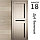 Межкомнатная дверь "АМАТИ" 18ч (Цвета - Эшвайт; Беленый дуб; Дымчатый дуб; Дуб шале-графит; Дуб венге и тд.), фото 4