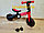 Велосипед - беговел 3в1, съёмные педали, трансформер, арт.T801 Delanit, фото 6