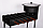 Мангал с печью и узбекский казан на 8 литров (86х32х70+13)+набор шампуров в ПОДАРОК, фото 2