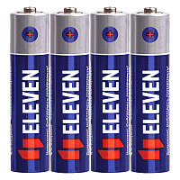 Батарейка Eleven AAA (R03) солевая, SB4, арт.301739