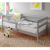 Кровать подростковая Pituso Hanna New 160*80 см Серый