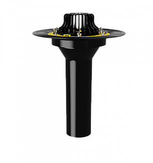 Воронка битумная с закладным элементом VMPro 110x590 (Морозостойкий полипропилен), фото 2