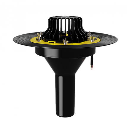 Воронка битумная обогреваемая с закладным элементом VMOPro 75x300 (Морозостойкий полипропилен), фото 2