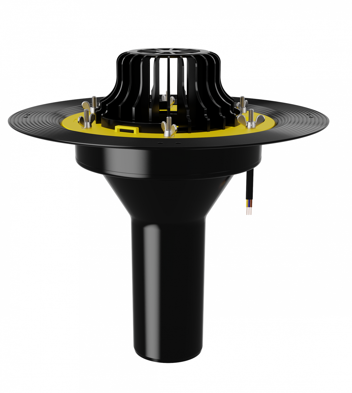 Воронка битумная обогреваемая с закладным элементом VMOPro 90x300 (Морозостойкий полипропилен)