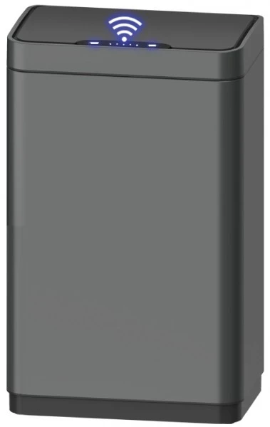 Сенсорное мусорное ведро JAVA Vagas 20L Dark Gray - фото 1 - id-p179851428