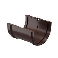 15 Соединитель желобов Döcke PREMIUM (Шоколад)