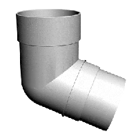 Колено 72˚ Döcke PREMIUM (Пломбир)