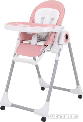 Высокий стульчик Rant Vita RH500 (cloud pink)