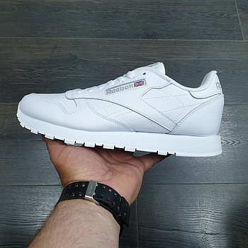 Кроссовки Reebok Classic Leather All White 37