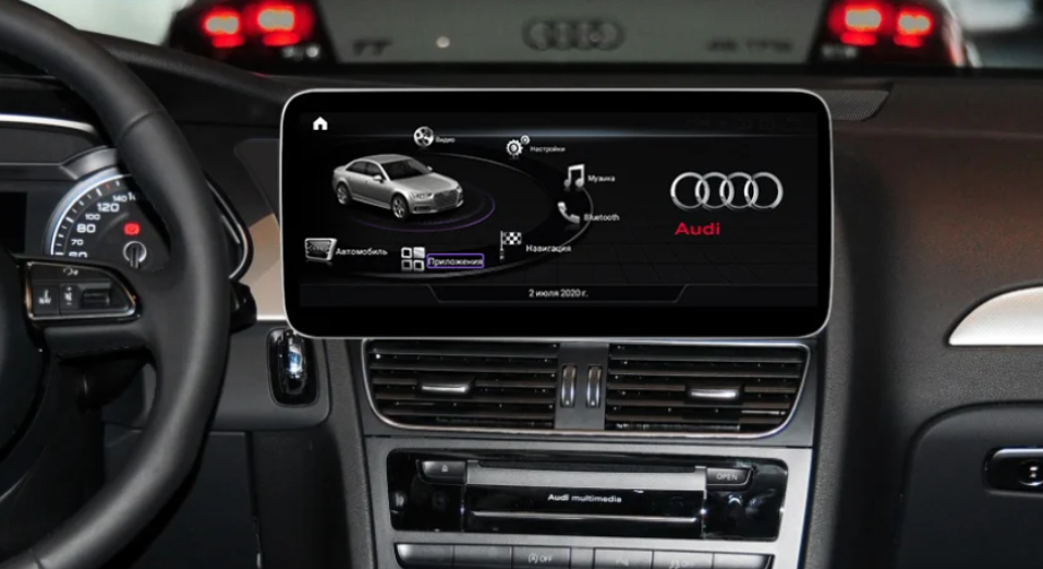 Штатная магнитола для Audi A4 (2008-2016)  для ГУ Android 13 (без штатной навигацией) 6/128gb