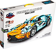 Конструктор Ford GT 2018, KY1051, инерция, 802 детали, Техник