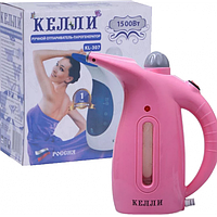 Ручной отпариватель-парогенератор (розовый) Kelli KL-317