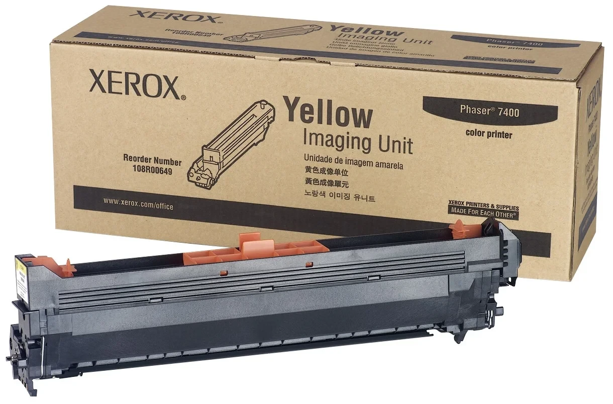 Драм-картридж Xerox Phaser 7400 (O) 108R00649, Y, 30K