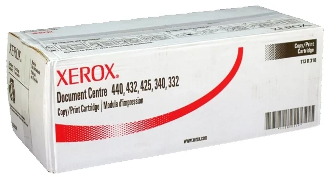 Картридж Xerox DocuCentre 332/ 340/ 425/ 432/ 440 (O) 113R00318, Bk, 24K