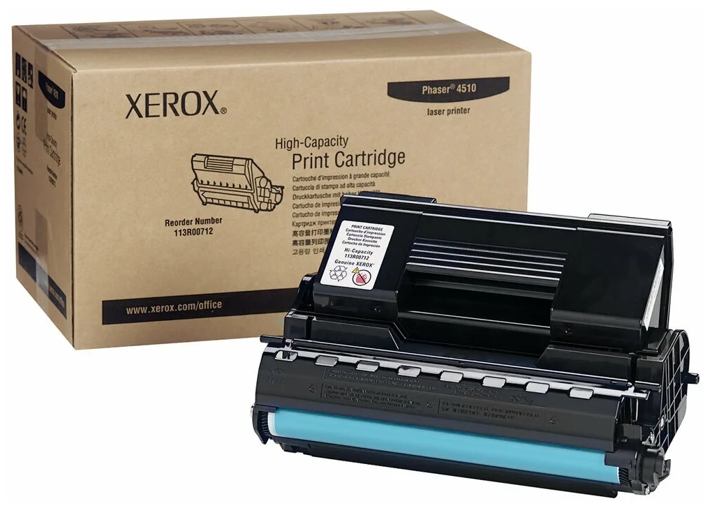 Картридж Xerox Phaser 4510 (O) 113R00712, Bk, 19K