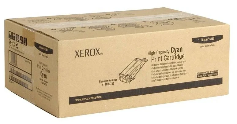 Картридж Xerox Phaser 6180/ 6180MFP (O) 113R00723, C, 6K