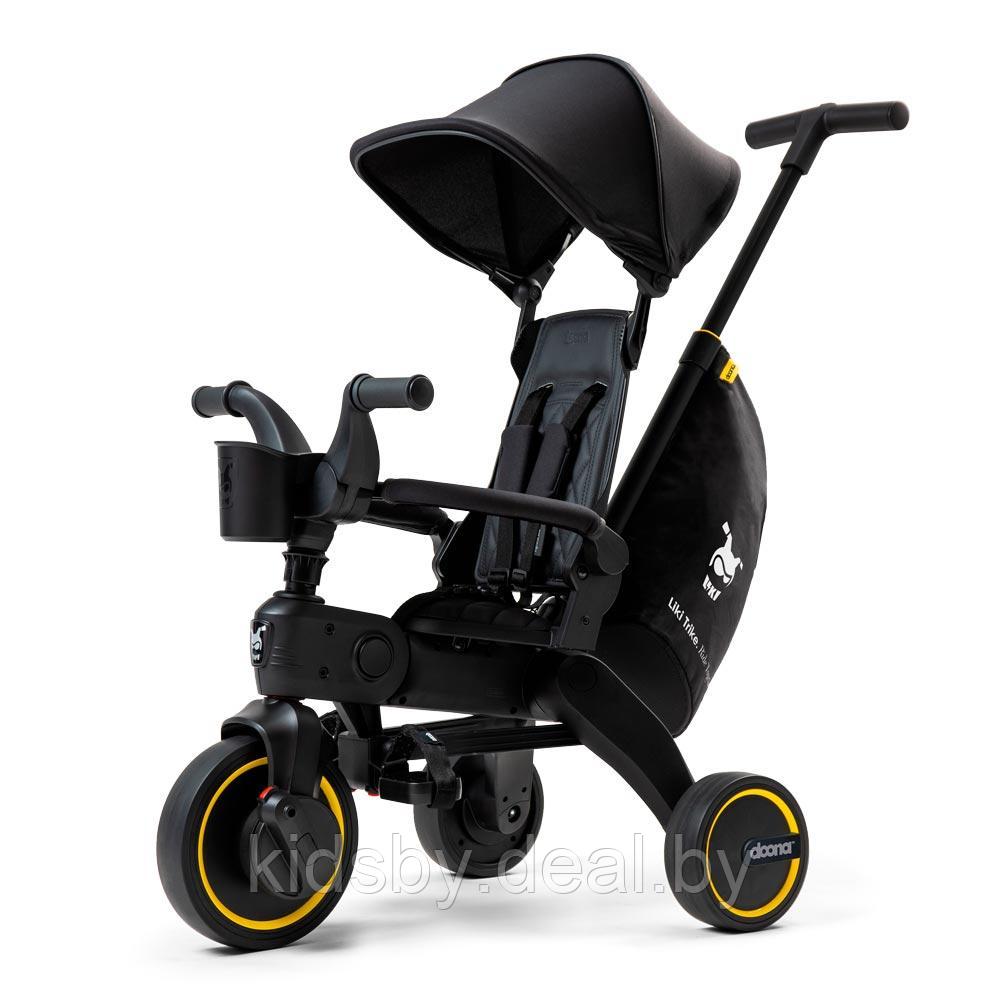 Детский трехколесный велосипед Simple Parenting Doona Liki Trike Midnight (черный) Складной