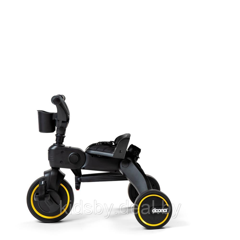 Детский трехколесный велосипед Simple Parenting Doona Liki Trike Midnight (черный) Складной - фото 4 - id-p180020890