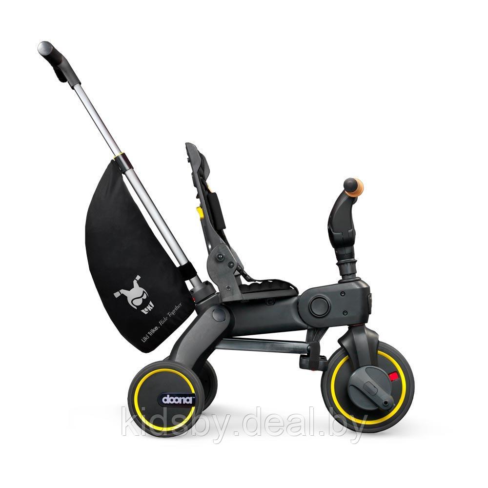 Детский трехколесный велосипед Simple Parenting Doona Liki Trike S5 (черный) Складной - фото 3 - id-p180020897