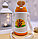 Термобутылка для горячих и холодных напитков серия  Мать и дитя с ремешком, 300 мл, 3 Розовая, фото 4