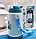 Термобутылка для горячих и холодных напитков серия  Мать и дитя с ремешком, 300 мл, 3 Розовая, фото 7
