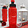 Анатомическая бутылка с клапаном Healih Fitness для воды и других напитков, 500 мл. Сито в комплекте Голубая, фото 8