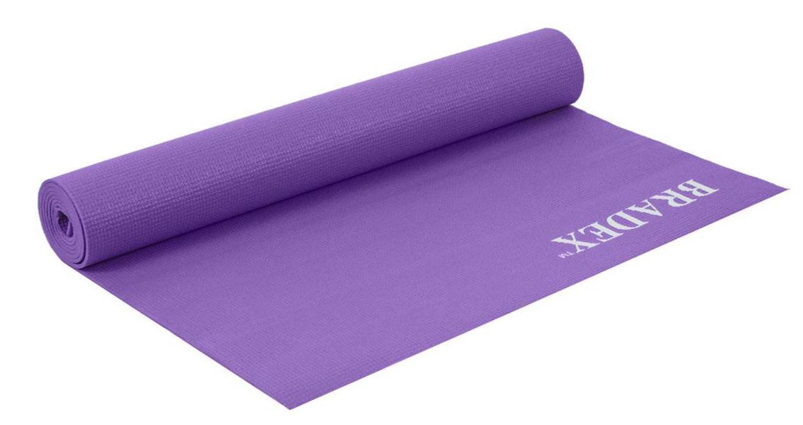 Коврик для йоги и фитнеса Bradex SF 0397, фиолетовый - фото 1 - id-p180026729