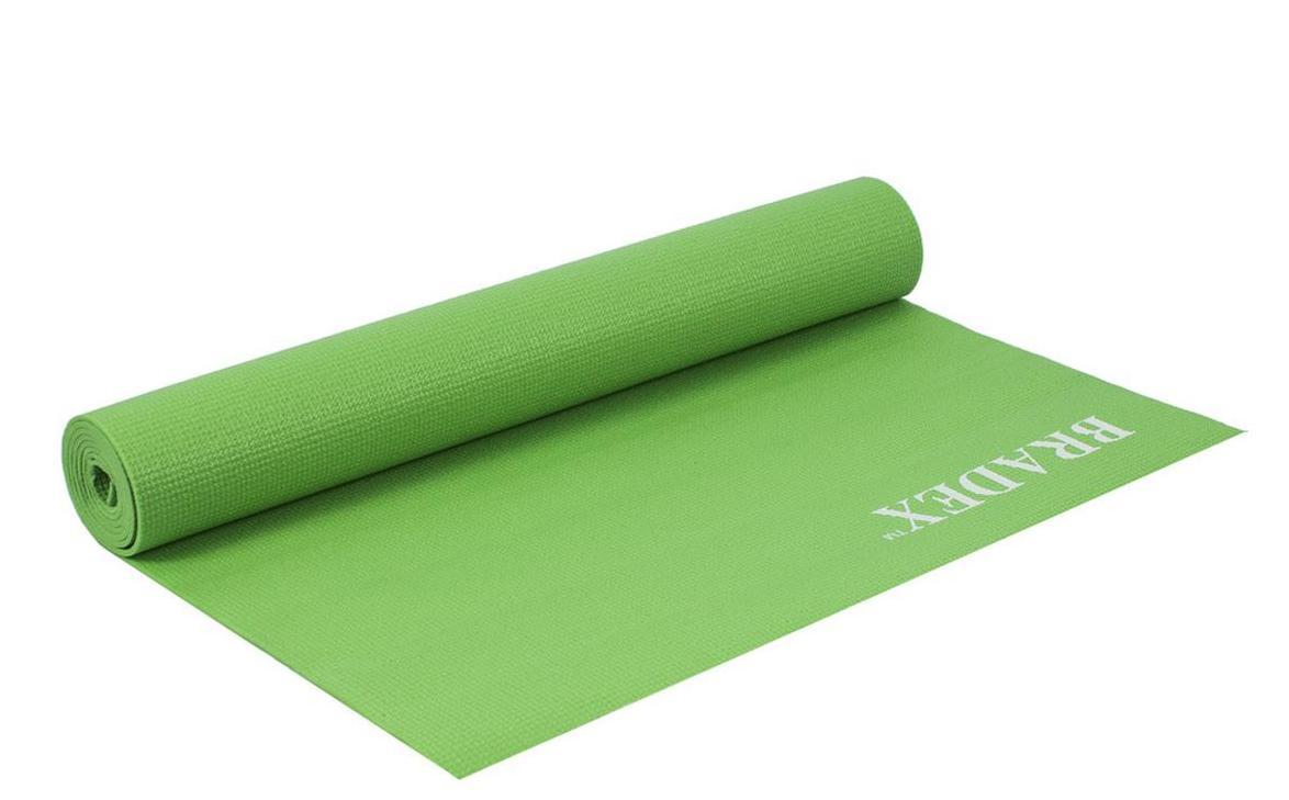 Коврик для йоги и фитнеса Bradex SF 0399, зеленый - фото 1 - id-p180026731