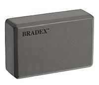 Блок для йоги Bradex SF 0407, серый