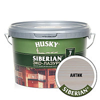 HUSKY SIBERIAN «Эко-Лазурь для дерева» полуматовая антик (2,5л)