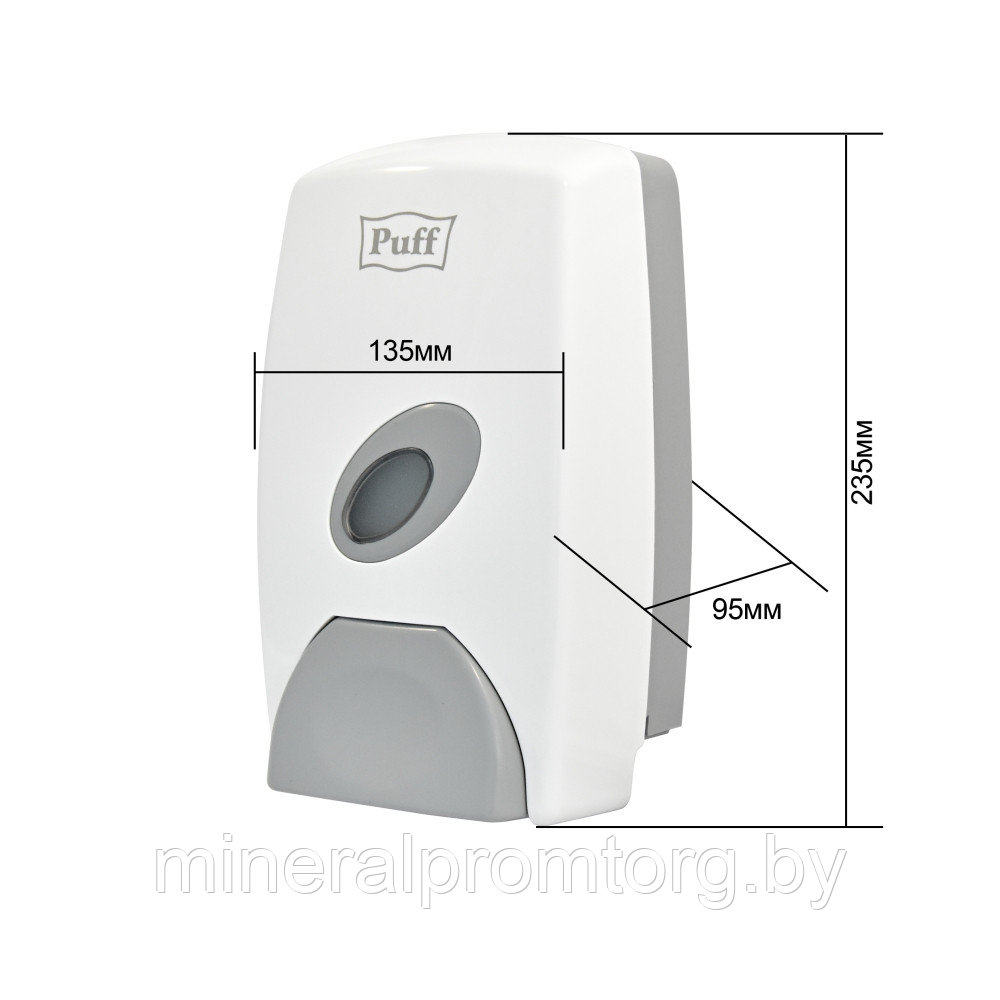 Дозатор для жидкого мыла Puff-8115 (1000 мл) - фото 5 - id-p164030755