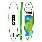 Надувная доска ZIPPER SUP Board (Сап Борд) S LINE 11' GREEN SLGR-11, фото 2