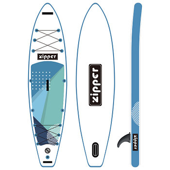 Надувная доска ZIPPER SUP Board (Сап Борд) S LINE 12'6'' TURING BLUE SLBL-126