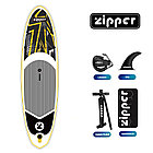 Надувная доска ZIPPER WindSUP Board (виндсап борд) YELLOW WD 10'6'' SAILKIT 5 LINE, фото 2