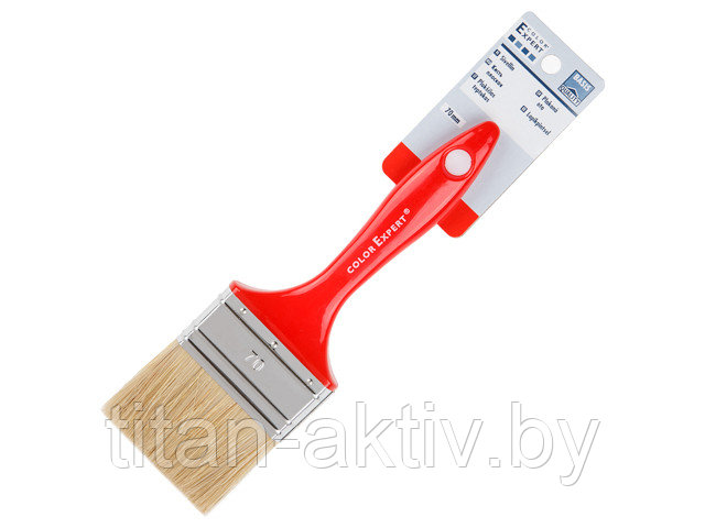 Кисть плоская 1""-30мм смеш. щетина (стены, фасады) COLOR EXPERT (покраска стен и фасадов)