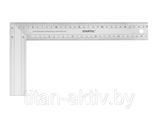 Угольник столярный 300мм сталь/алюм. STARTUL PROFI (ST3525-030)