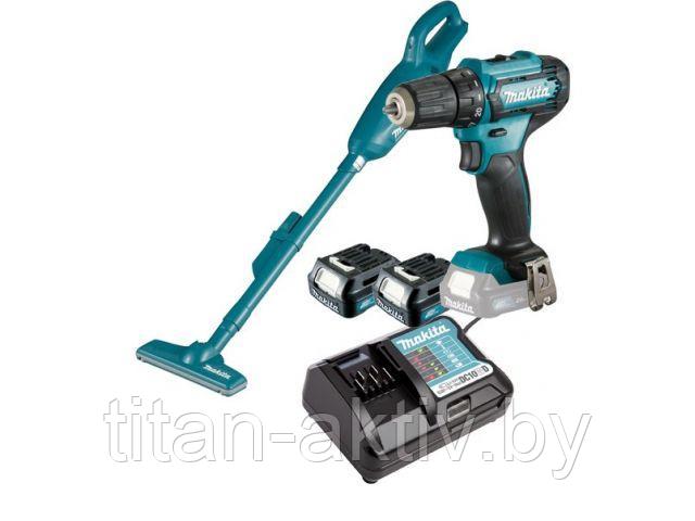 Набор инструментов  CLX226X1 (DF333DZ, CL106FDZ, 2xBL1016, DC10WD), MAKITA (В комплекте 2шт  акк. 12