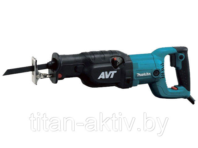 Сабельная пила MAKITA JR 3070 CT в чем. + 3 пильных полотна (1500 Вт, дерево до 255 мм, металл до 20