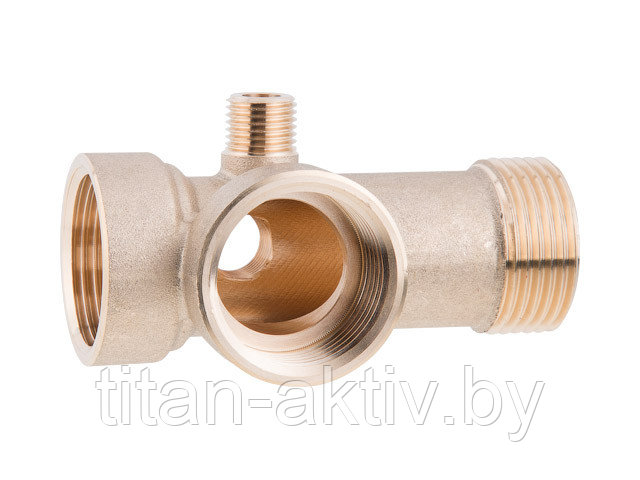 Муфта пятиходовая 1" вн. х 1" вн. х 1" нар. х 1/4" нар. Х 1/4" вн. 90мм, AV Engineering (инд. у