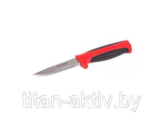 Нож строительный нержавеющая сталь лезвие 90 мм Rexant
