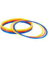 Набор колец координационных Jogel JA-217, 12 шт,кольца футбольные,тренировочные кольца, кольца координационные