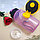Анатомическая детская бутылка с клапаном Healih Fitness для воды и других напитков, 350 мл Фиолетовый, фото 9