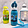 Бутылочка с трубочкой для воды и других напитков серия Профессии WOWBOTTLES с ремешком для прогулок, 400 мл, 3, фото 8