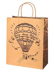 Пакет из крафт-бумаги 26х32см "Воздушный шар" арт.81216