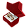 Бархатная подарочная коробочка "Красная звезда" (6 см), фото 4